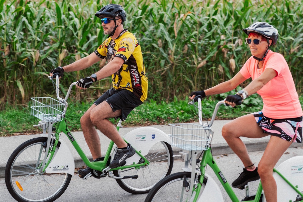 Mit dem Fahrrad durch Prlekija