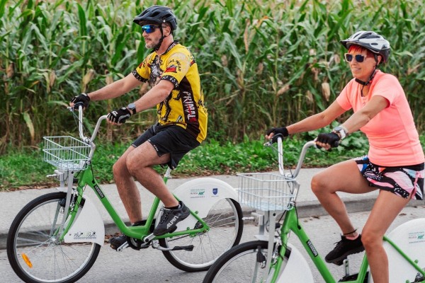 Mit dem Fahrrad durch Prlekija